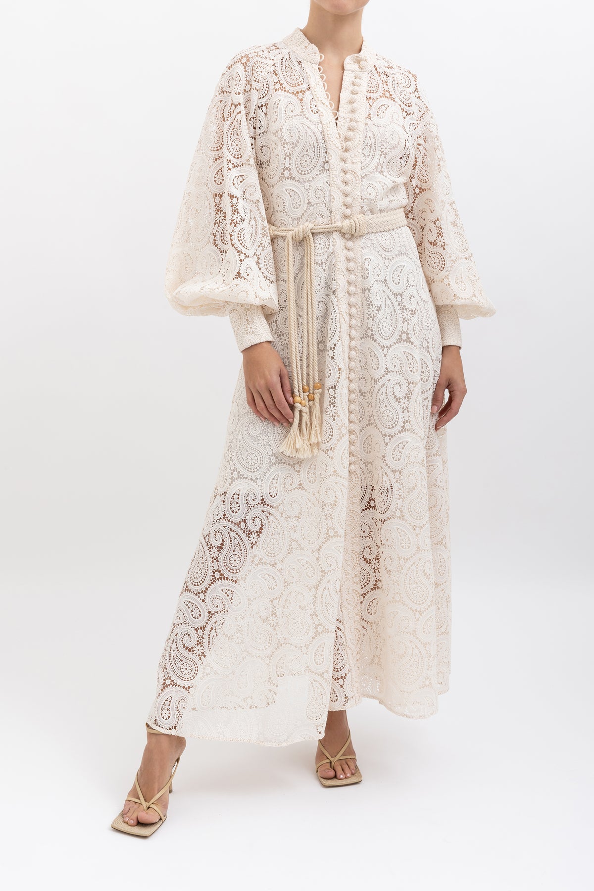 Amari Paisley Lace Dress