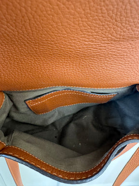 Chloé Tan Grained Leather Marcie Bag