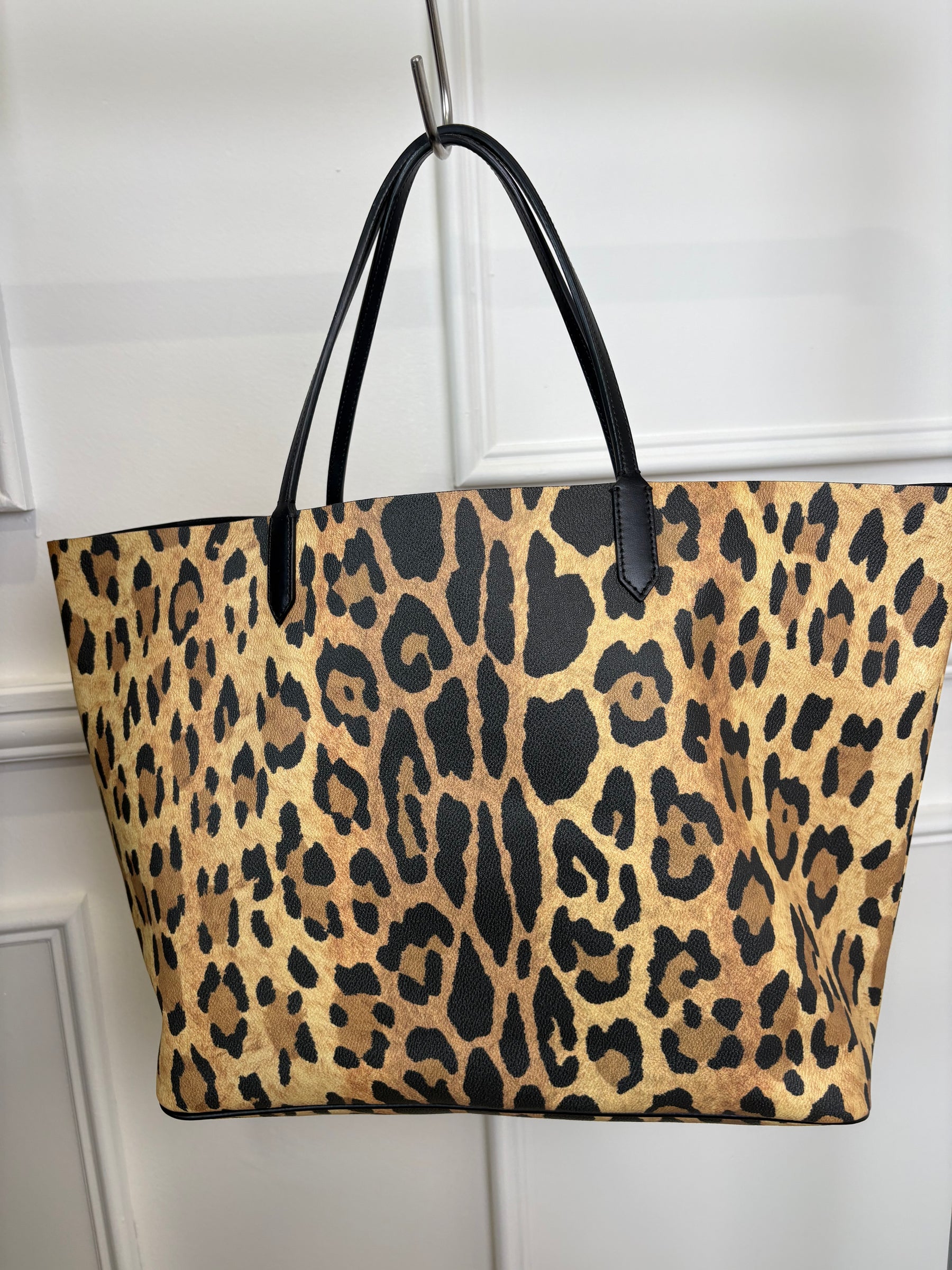 Givenchy Leopard Print Shopper Tote