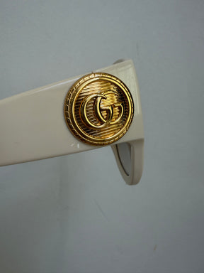 Gucci Sunglasses White Gold Accessories