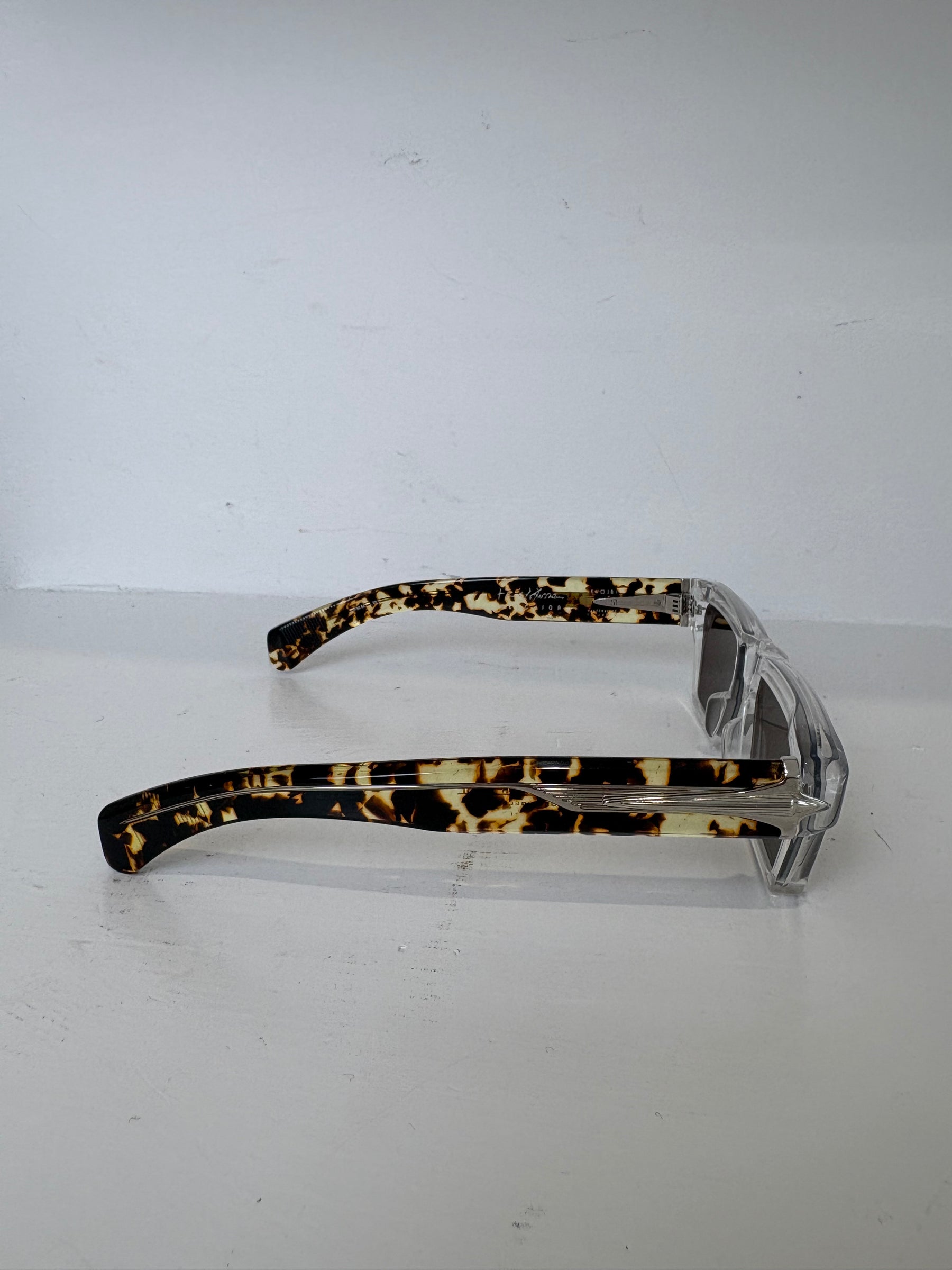 Jacques Marie Mage x Haider Ackerman Clear and Tortoiseshell Melchior Sunglasses