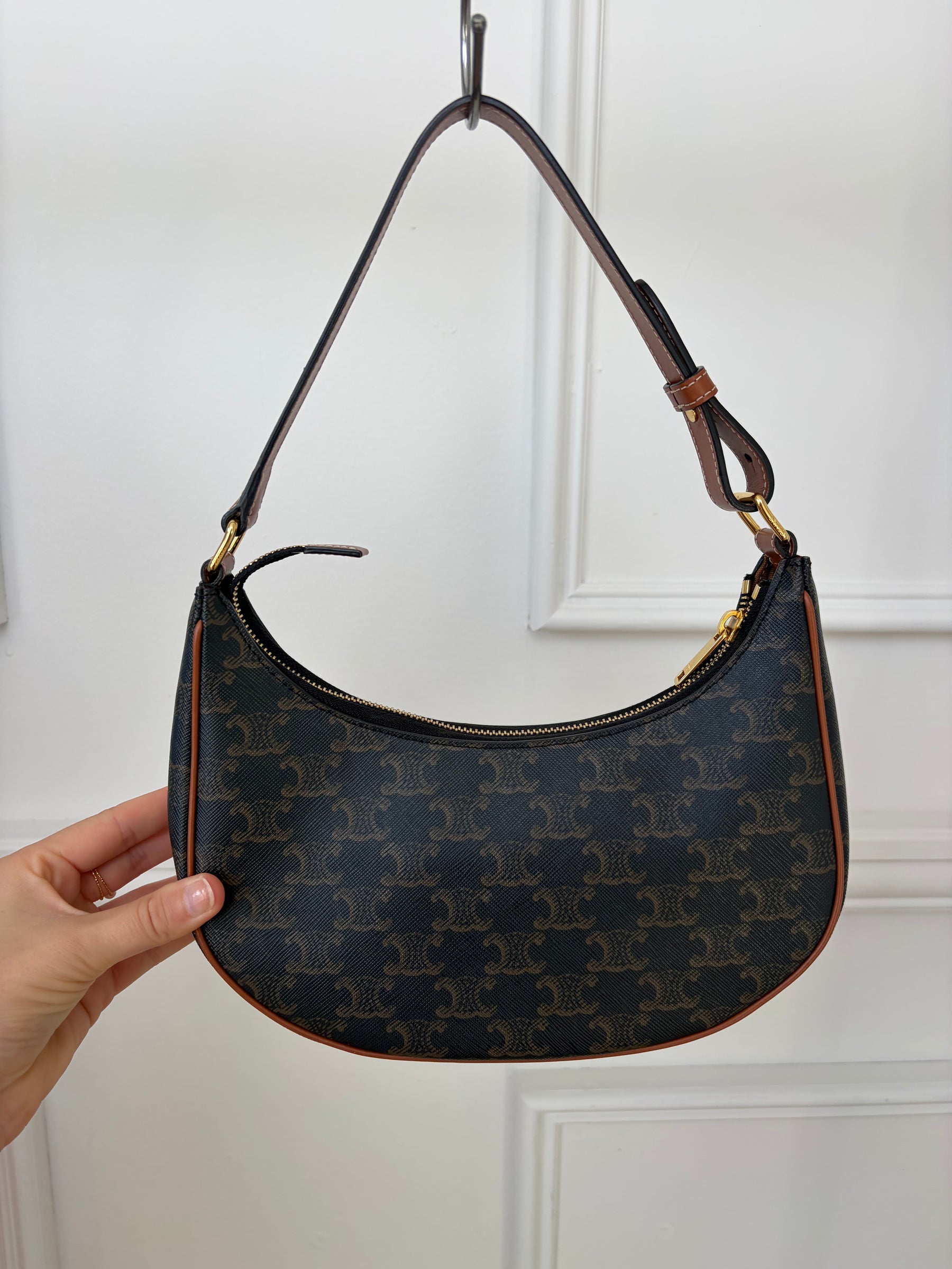 Celine Medium Ava Bag In Tan
