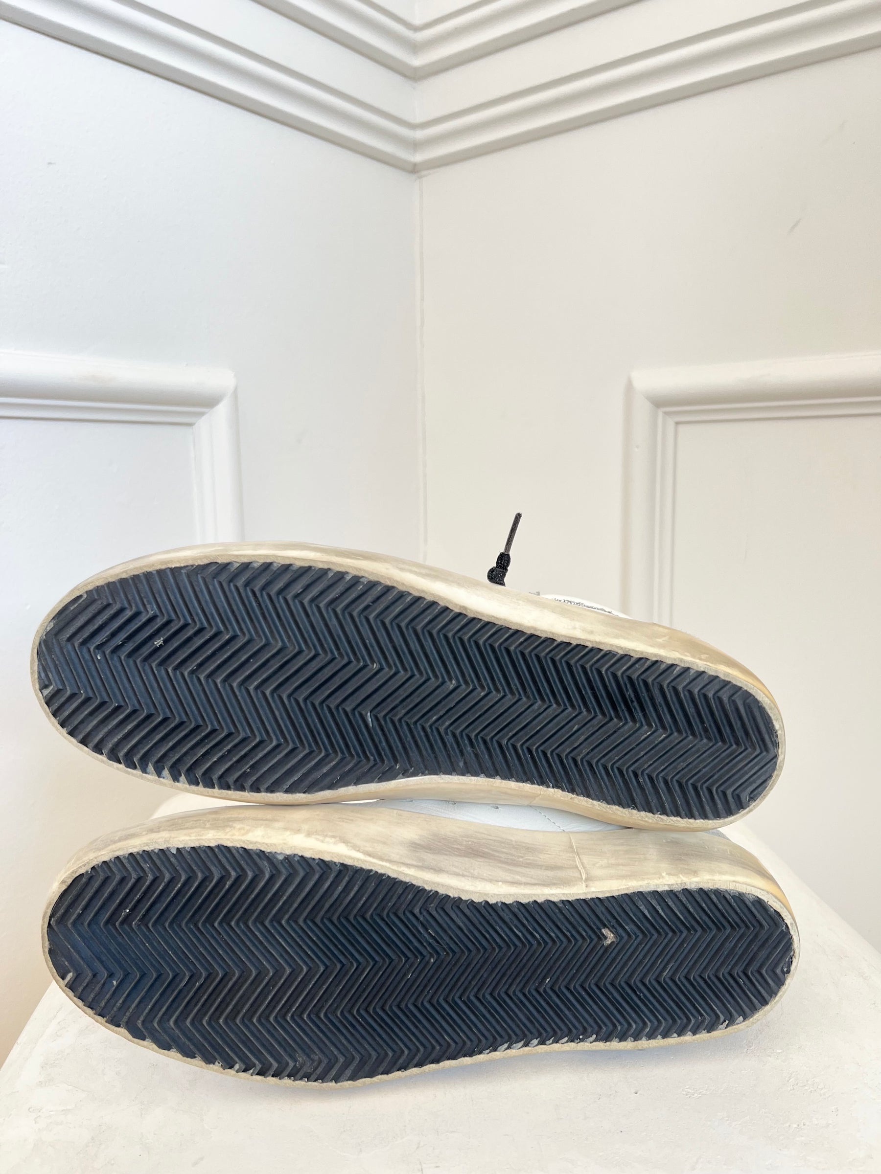 Golden Goose Mid Star Seankers Grey Silver, 41