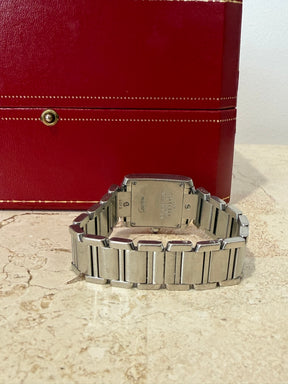 Cartier Stainless Steel Tank Francaise Watch