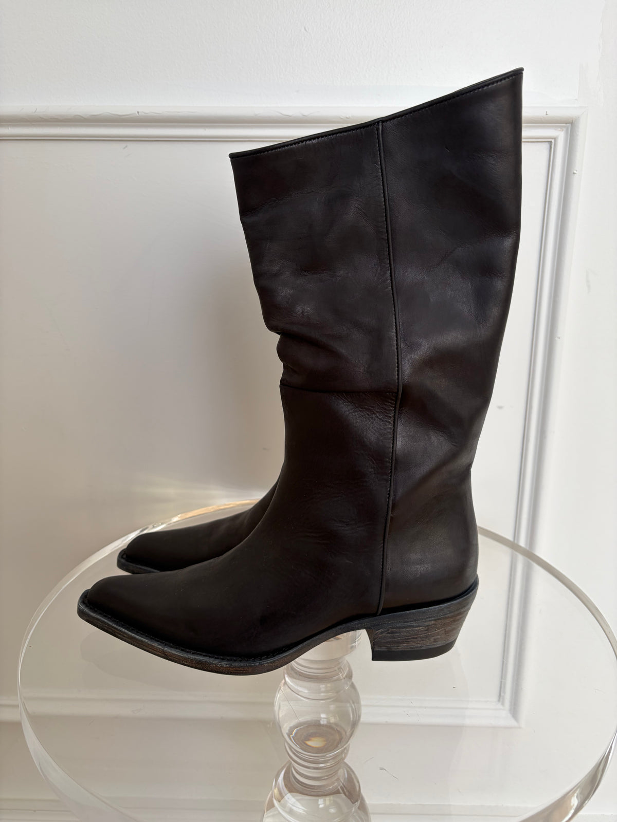 Khaite Clive Boot In Black, 39