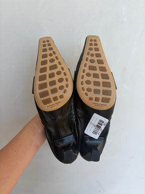 Bottega Veneta Madame Leather Pumps Black, 38