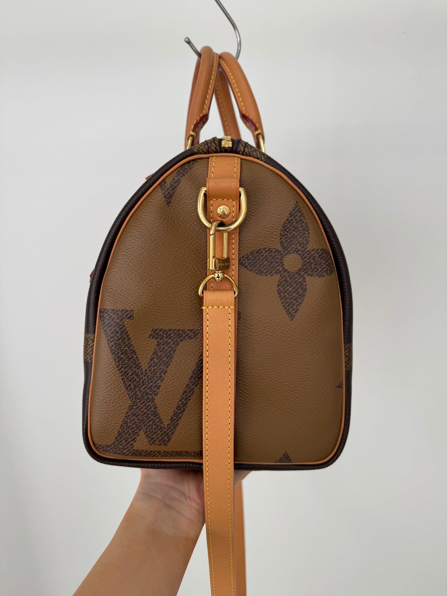 Louis Vuitton Giant Monogram Speedy Bandoulière 30 Shoulder Bag