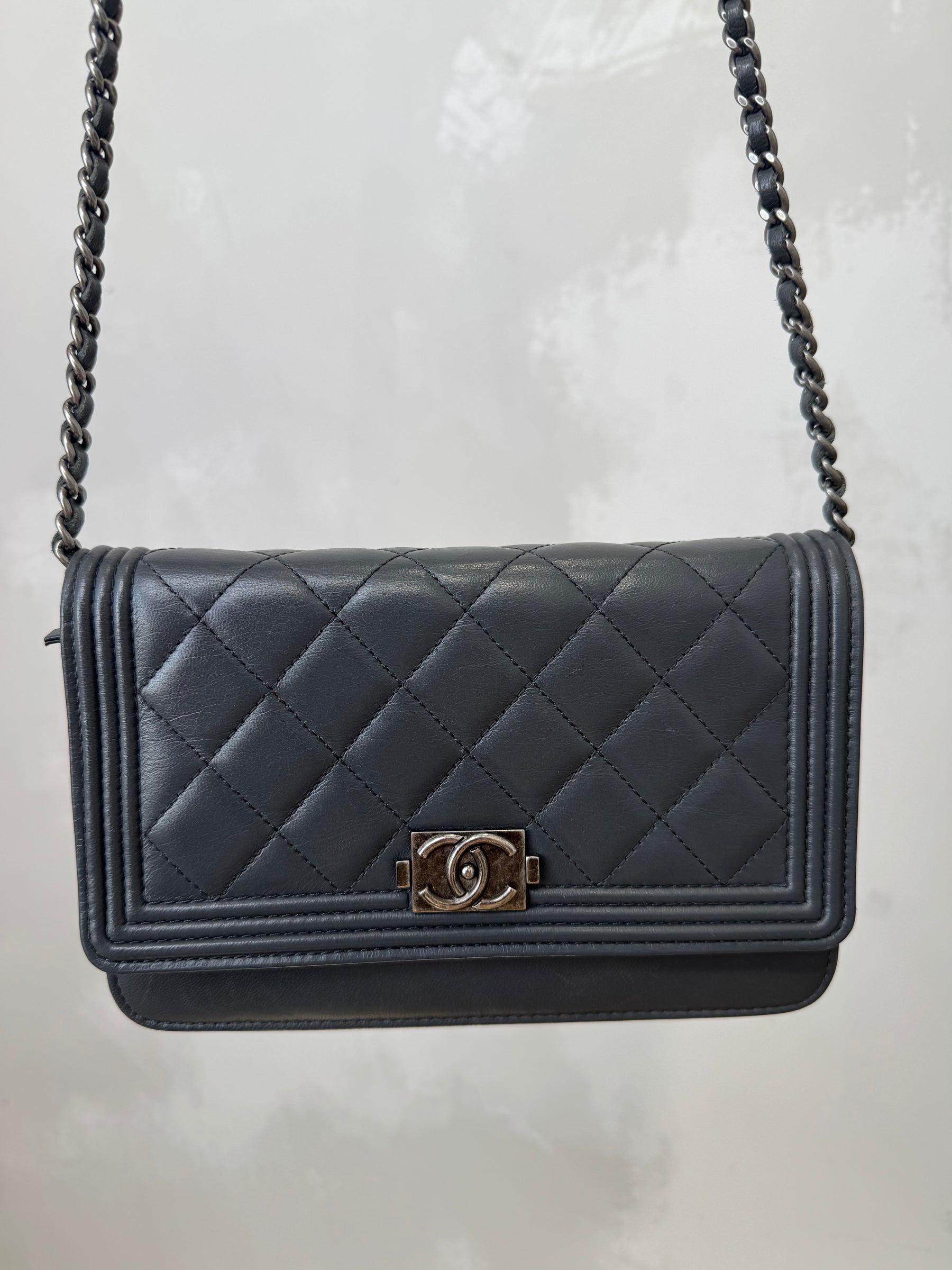 Chanel Boy Wallet On Chain