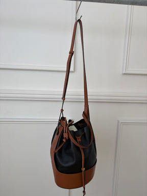 Loewe Balloon Bag Brown Black