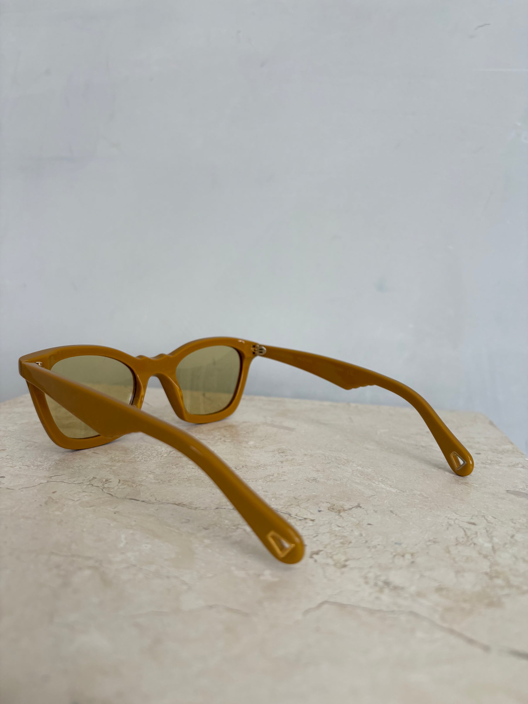 Lucy Folk Mustard Journeyman Sunglasses
