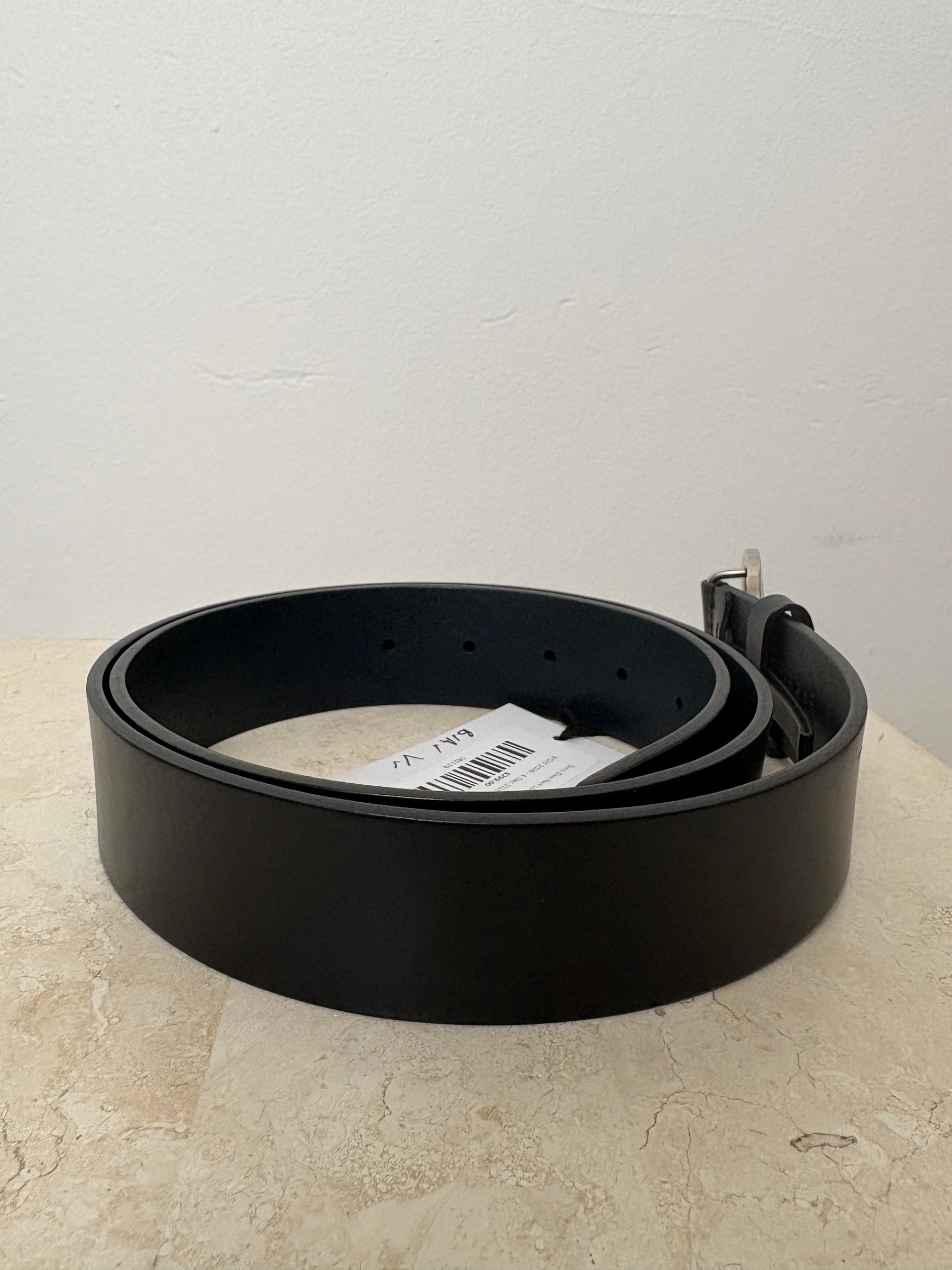 Gucci Dark Navy Leather Blondie Belt, 95