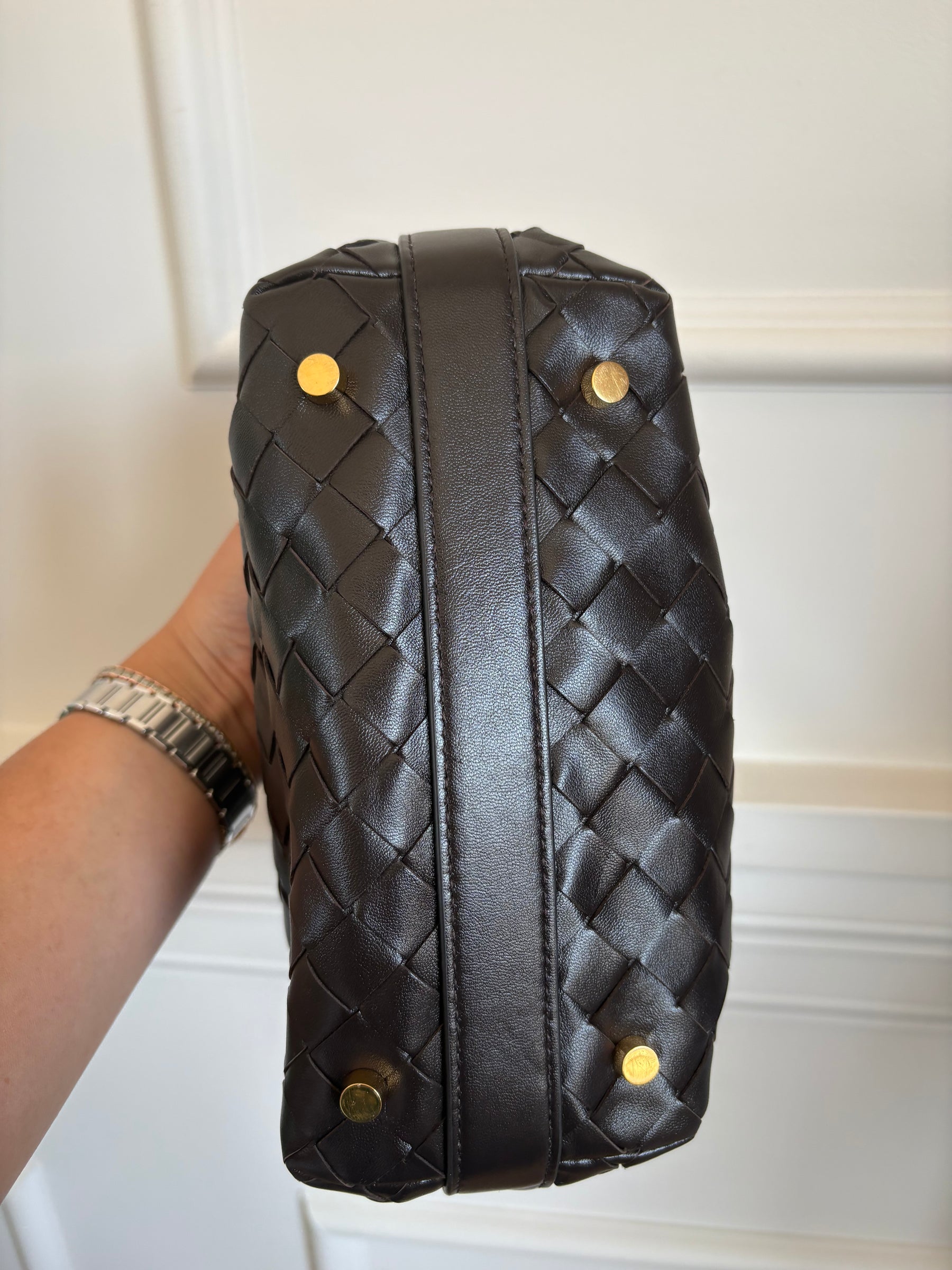 Bottega Veneta Wallace Bag In Chocolate