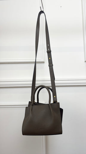 Rylan Dark Taupe Mini Tote Bag