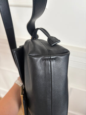 Fendi Mamma Baguette Medium Handbag With Cross Body Strap