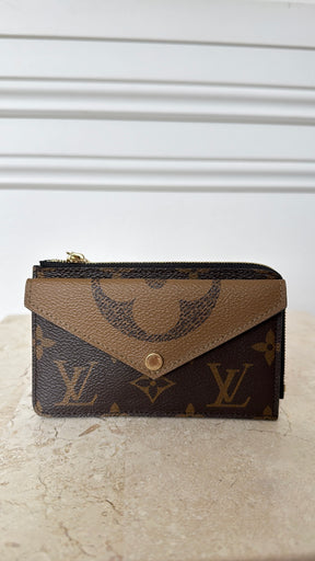 Louis Vuitton Monogram Card Case with Key Chain
