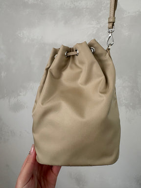 Prada Re Nylon Pouch Draw String Wristlet