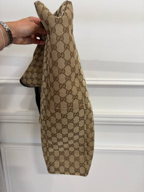 Gucci Monogram Hobo Bag