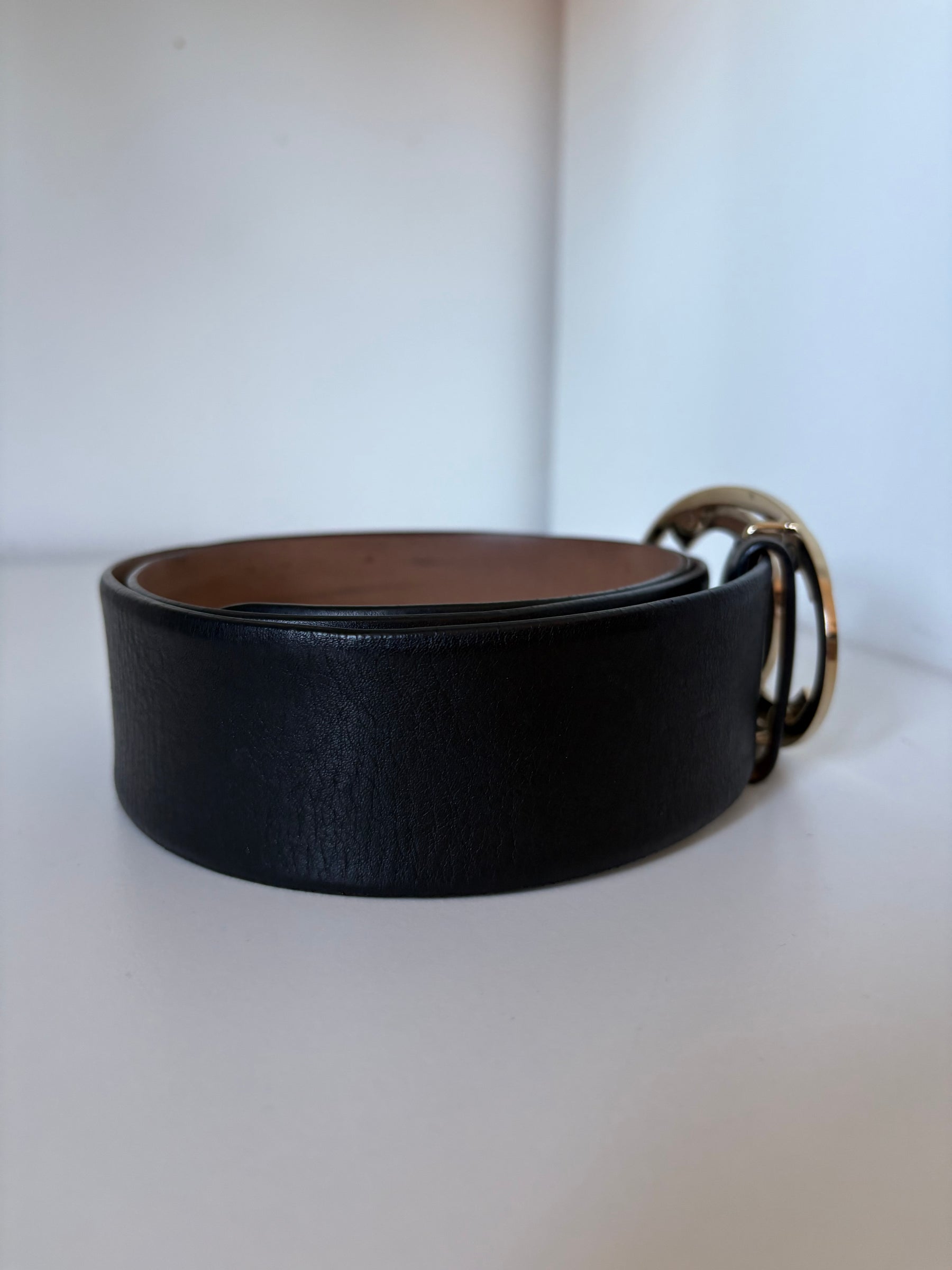 Chanel Black CC Belt