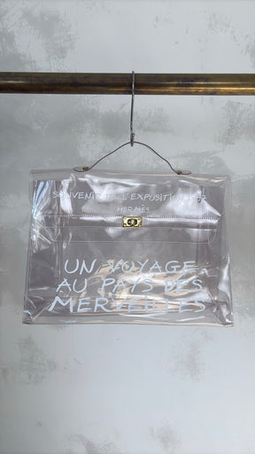 Hermès 1997 Vinyl Souvenir De L Exposition Kelly handbag