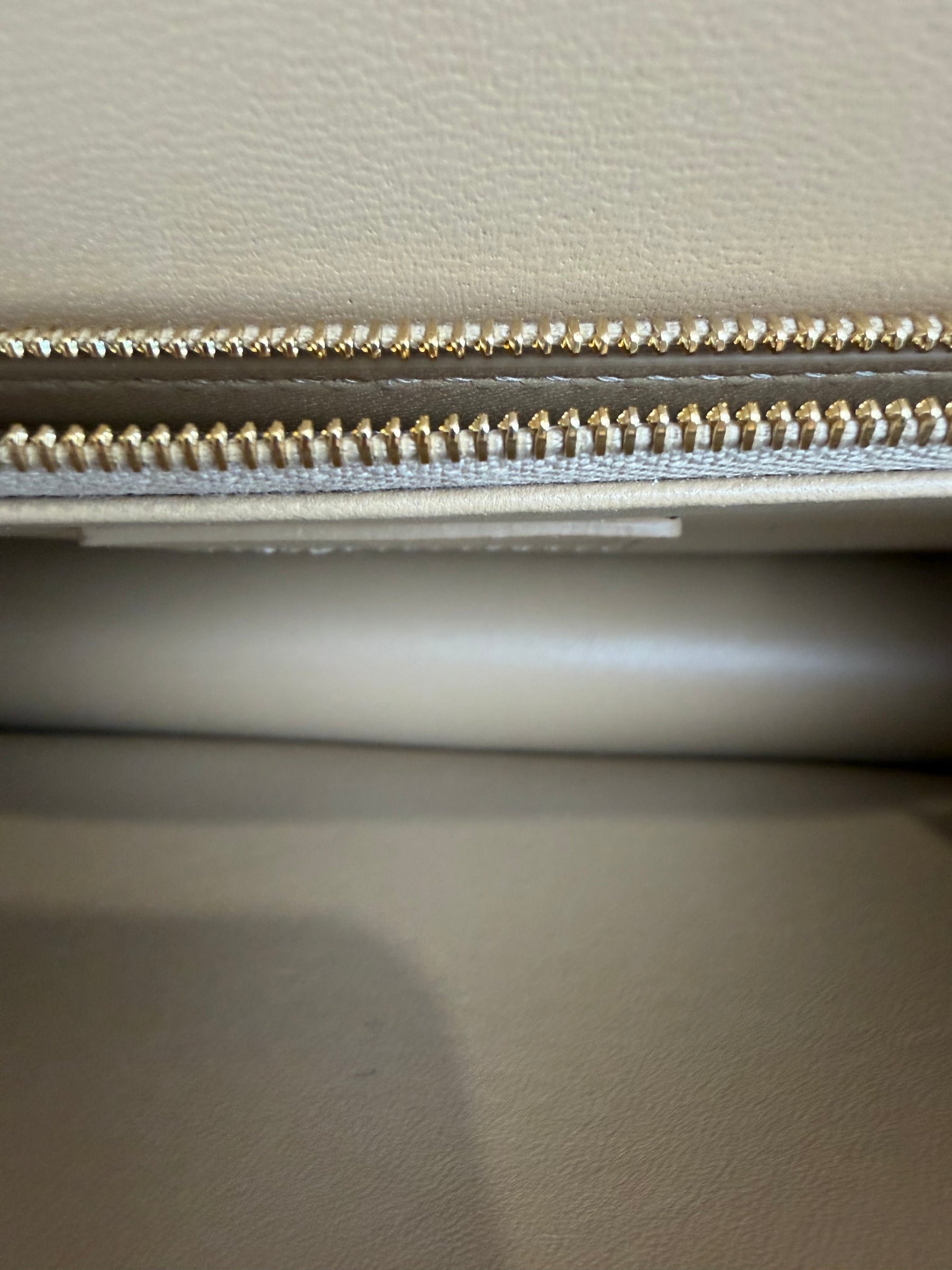 Dior My Dior Top Handle Chain Bag Beige
