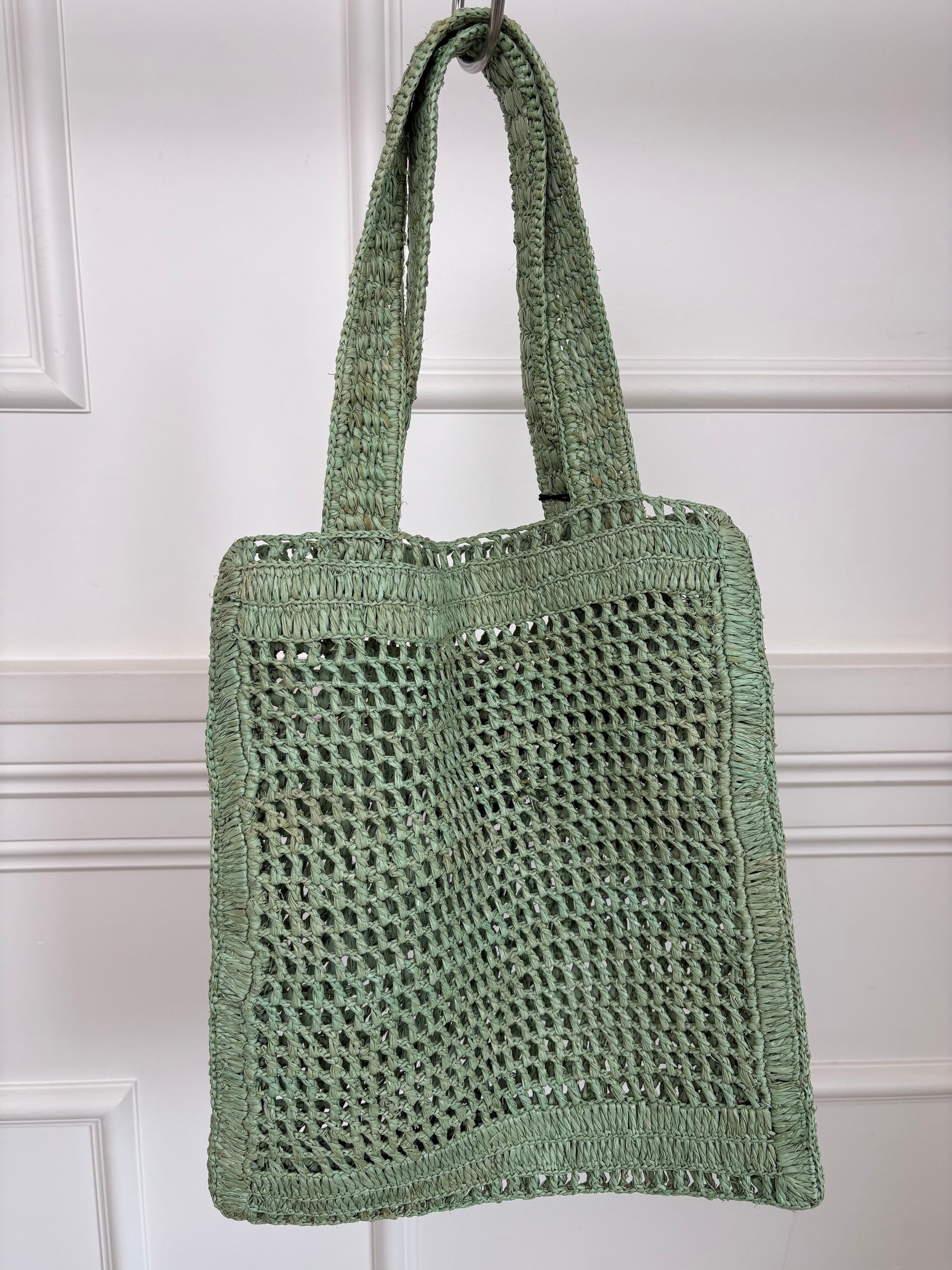 Chloé Summer Banana Tote Tea Leaf Green
