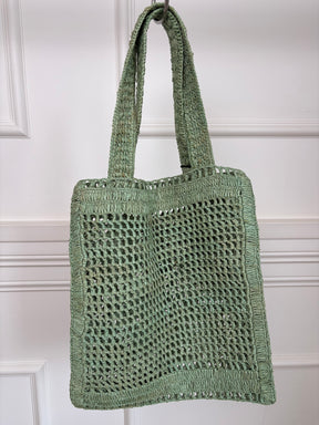 Chloé Summer Banana Tote Tea Leaf Green