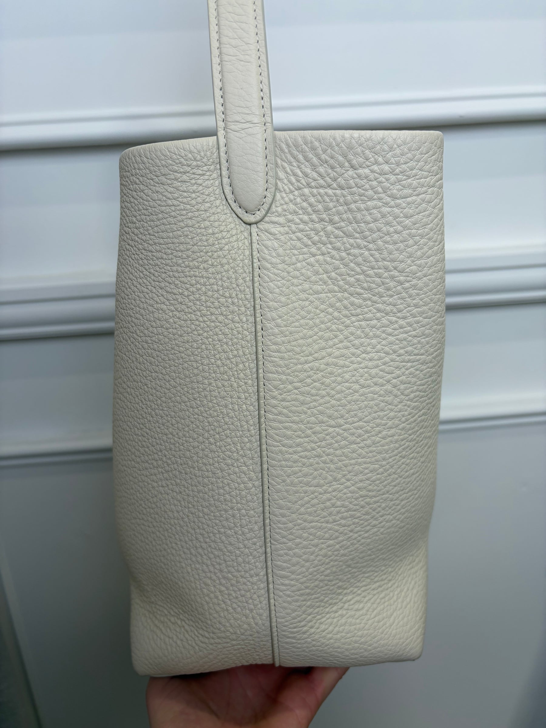 The Row Medium N/S Park Tote Ivory