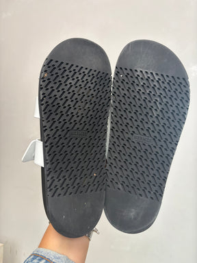 Hermès Chypre Slides White, 41