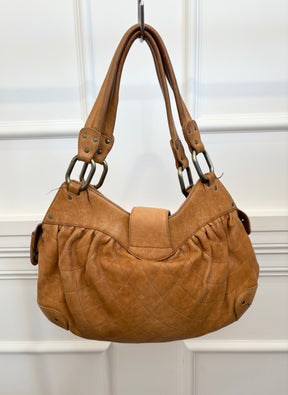 Bally Brown Leather Shoulder Bag