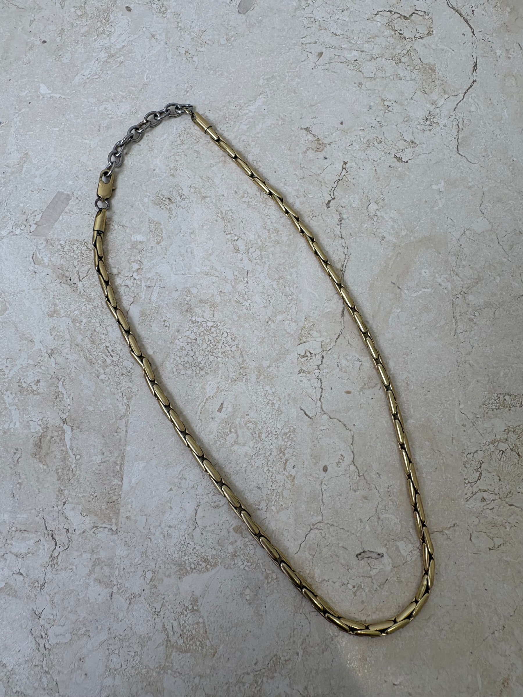 Rylan Boston Link Necklace Gold