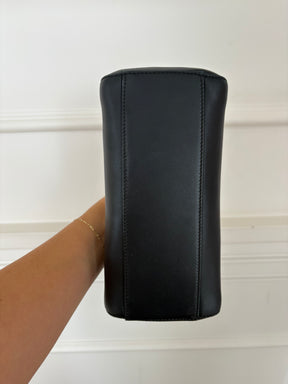 Fendi Black Leather Mini Monster Peekaboo