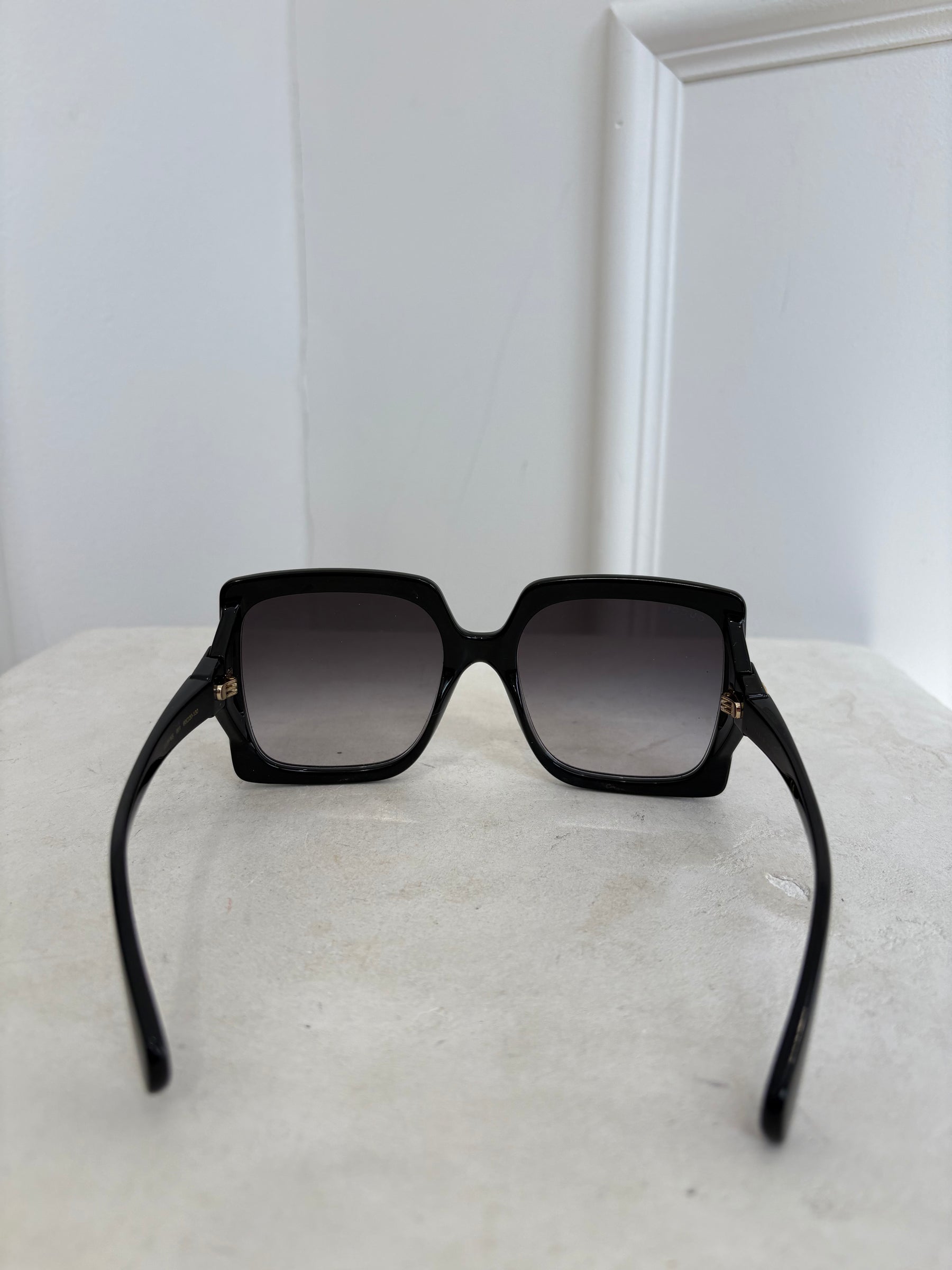 Gucci Oversized Black Square Sunglasses