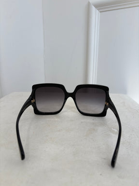 Gucci Oversized Black Square Sunglasses