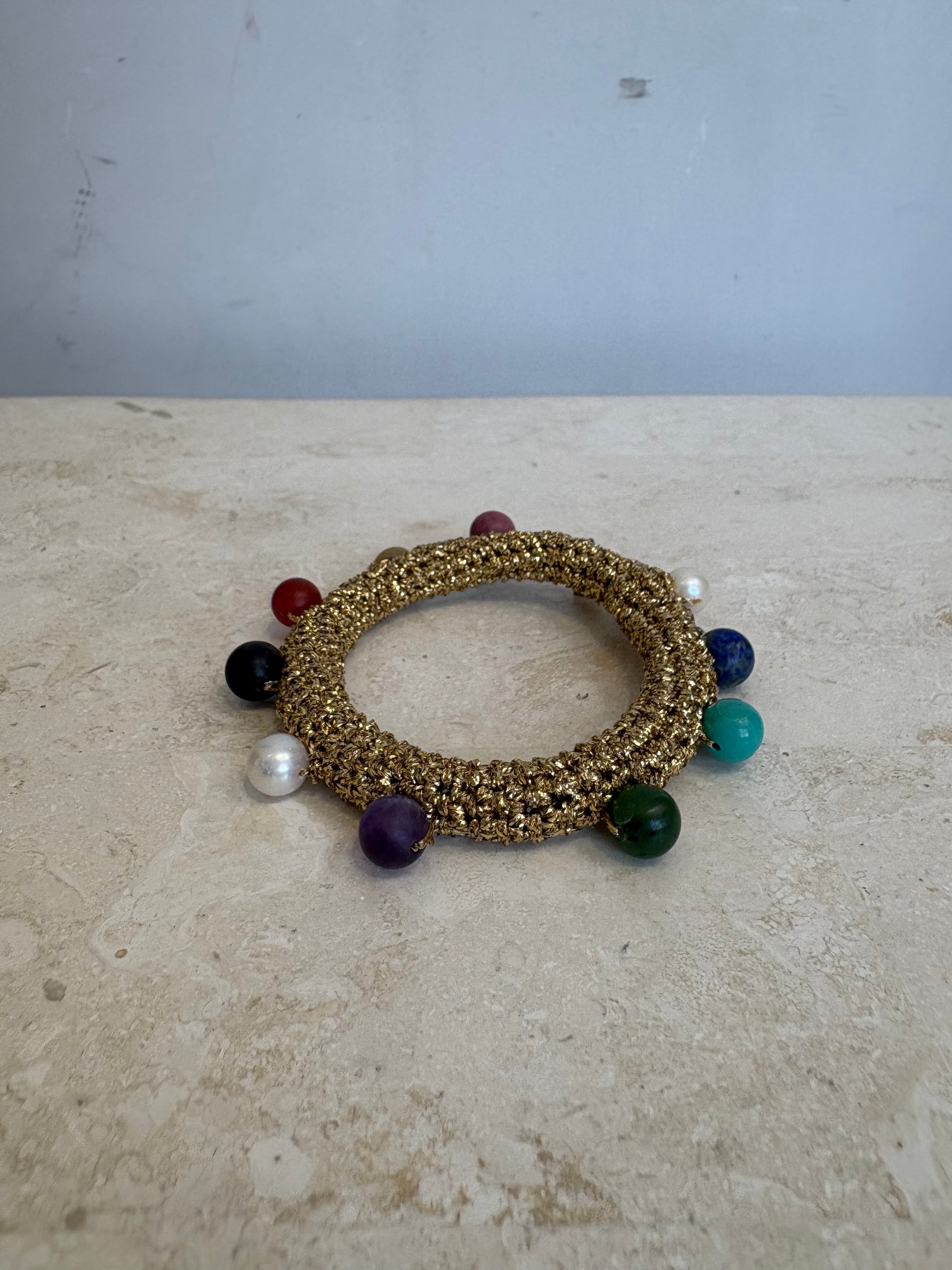 Lucy Folk Kaleido Diver Bracelet Gold