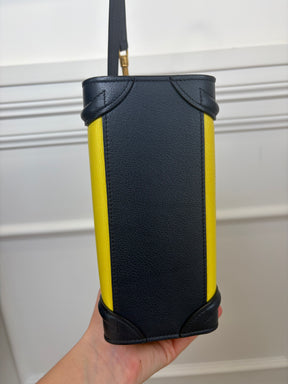 Celine Nano Luggage Tote Tricolour Yellow Black