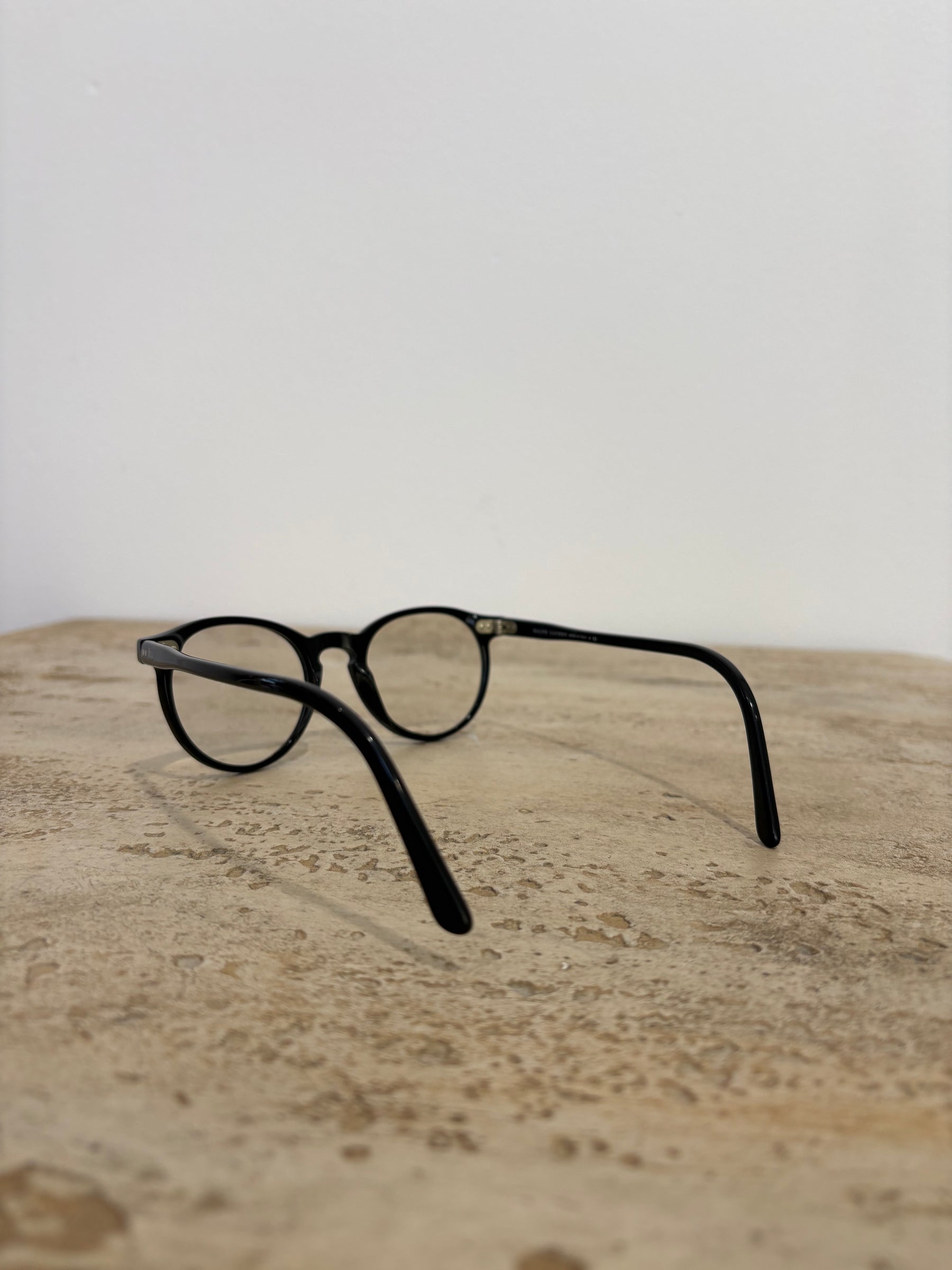 Ralph Lauren Black Oval Optical Frames