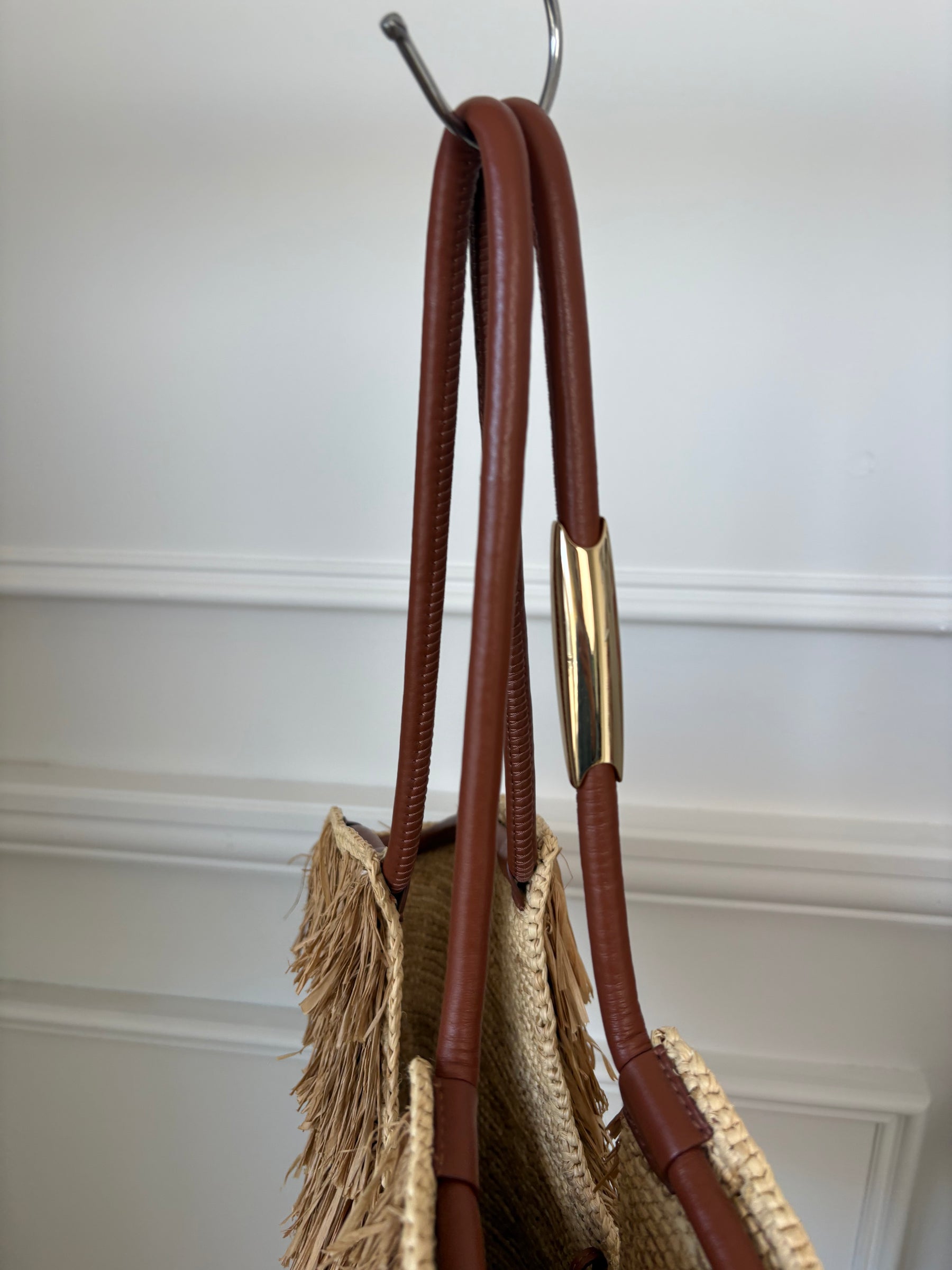 Zimmermann Goldentime Medium Fringe Tote
