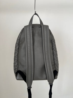 Bottega Veneta Storm Intrecciato Leather Backpack