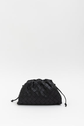 Intrecciato Leather Mini Pouch Bag