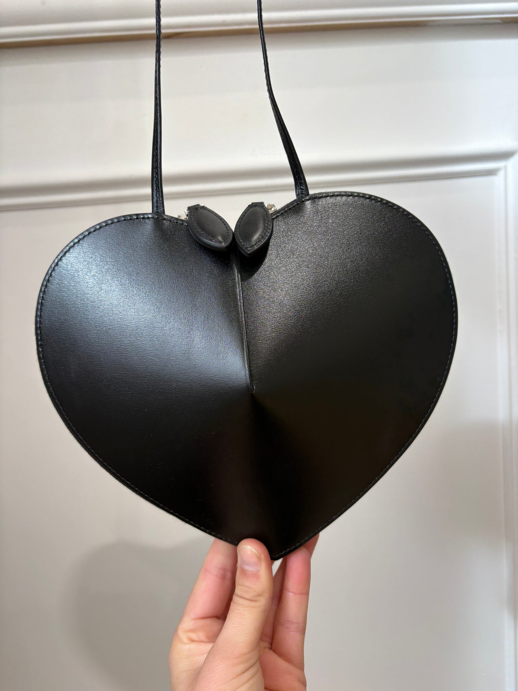 Alaïa Le Coeur Heart Shaped Bag Black