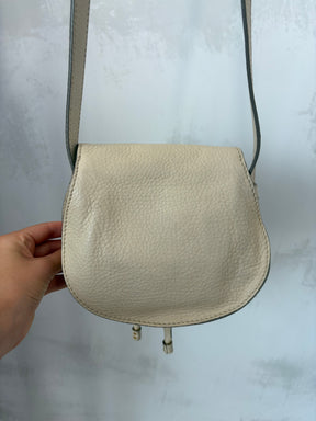 Chloé Cream leather Small Marcie Bag