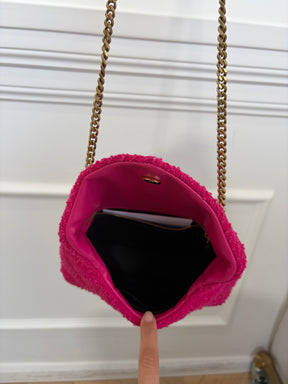 YSL Tweed LouLou In Magenta