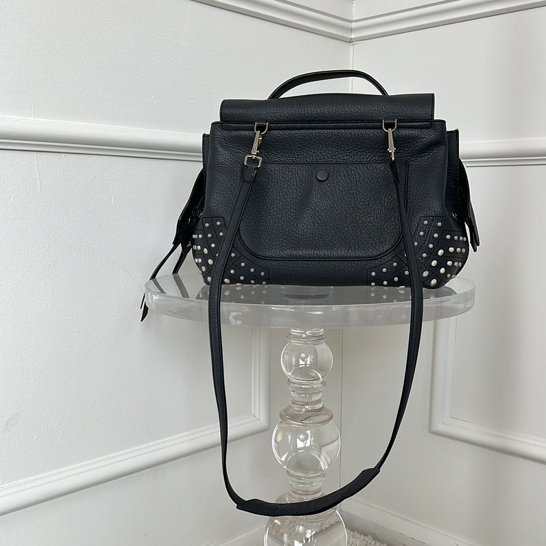 Tods Dark Grey Wave Bag