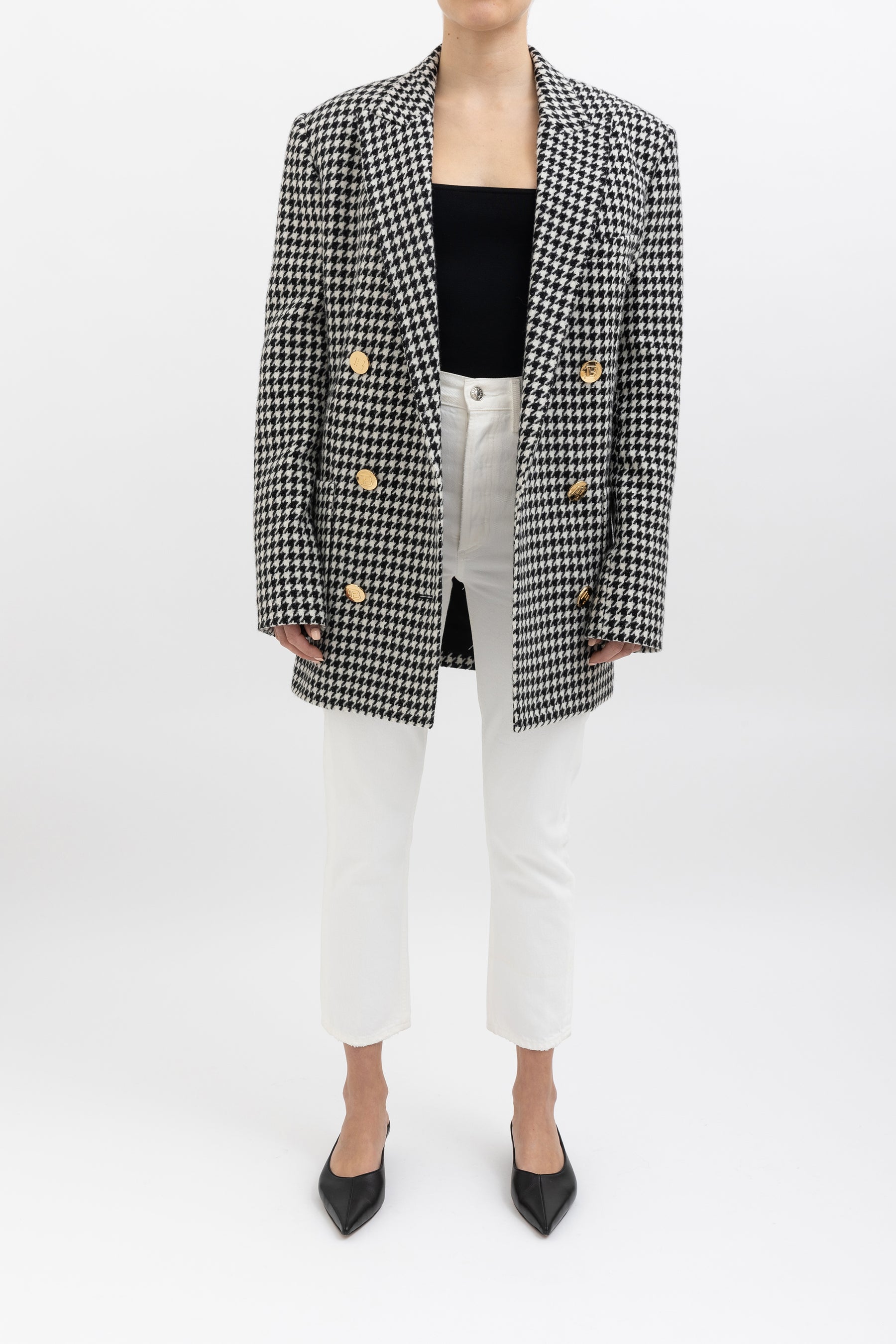 Houndstooth Blazer