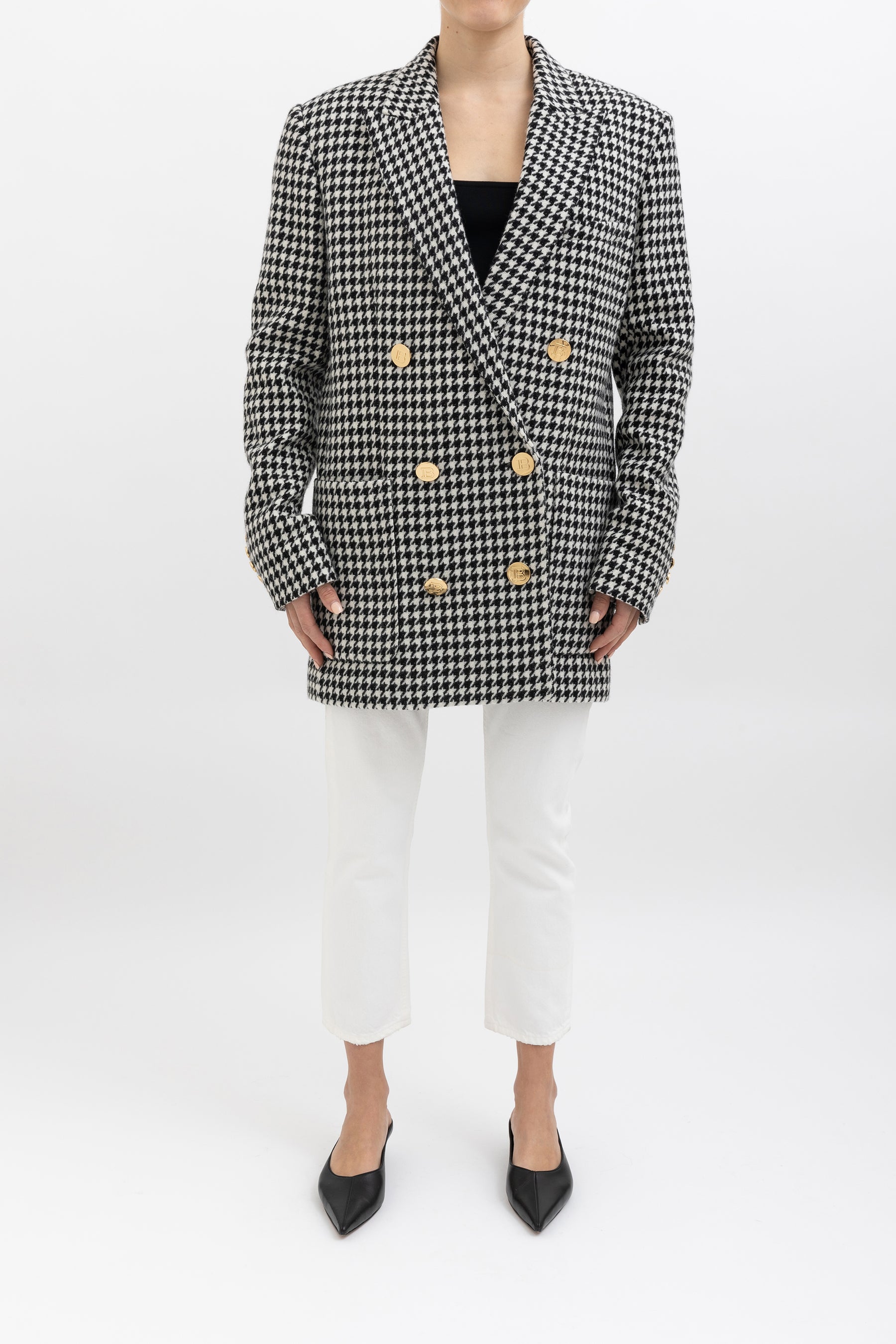 Houndstooth Blazer