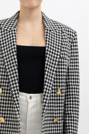 Houndstooth Blazer