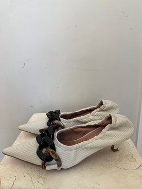 Scanlan Theodore Chalk Textured Stretch Pump, 38