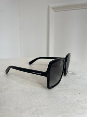 Saint Laurent Oversized Black Square Sunglasses