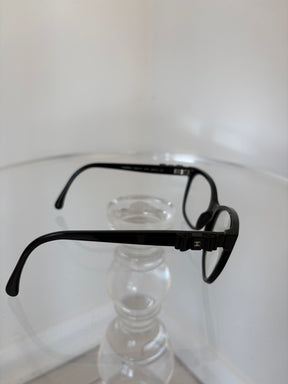 Chanel Black Bow Logo Arm Optical Glasses