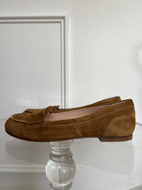 Scanlan Theodore Suede Ballet Loafer, 39